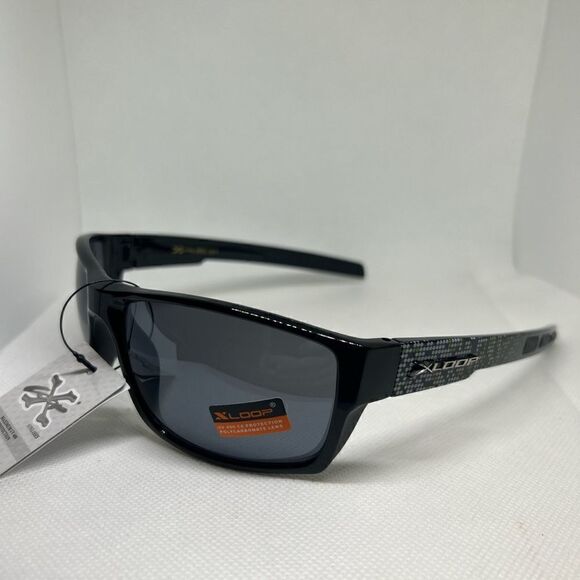 X-Loop Oval Wrap Mens Sunglasses - Picture 1 of 3